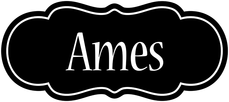 Ames welcome logo