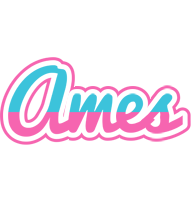 Ames woman logo