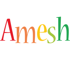 Amesh birthday logo