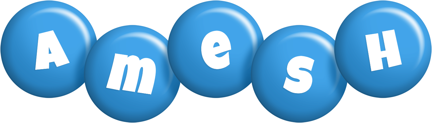 Amesh candy-blue logo