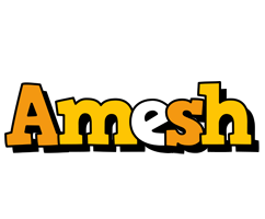 Amesh cartoon logo