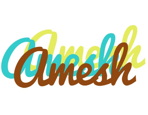 Amesh cupcake logo