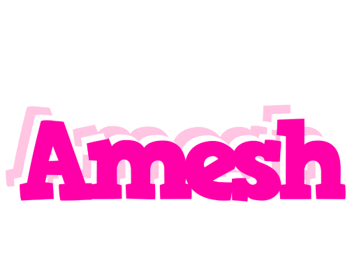 Amesh dancing logo