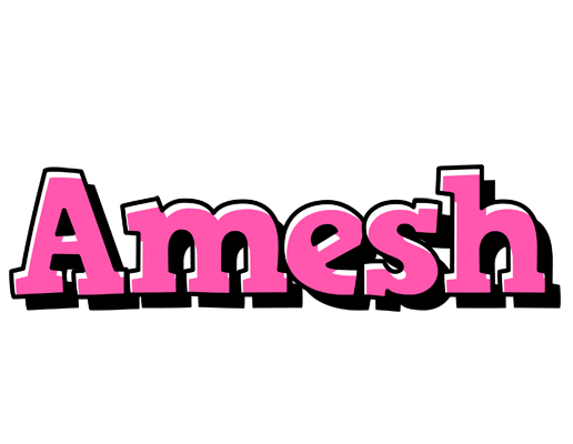 Amesh girlish logo