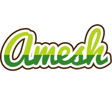 Amesh golfing logo