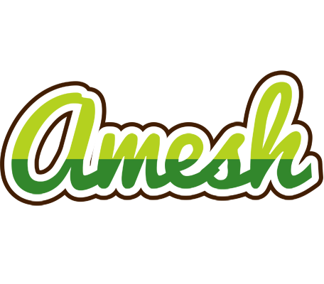 Amesh golfing logo