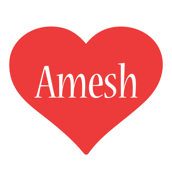 Amesh love logo