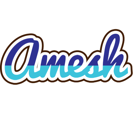 Amesh raining logo