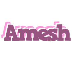 Amesh relaxing logo