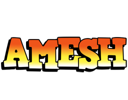 Amesh sunset logo