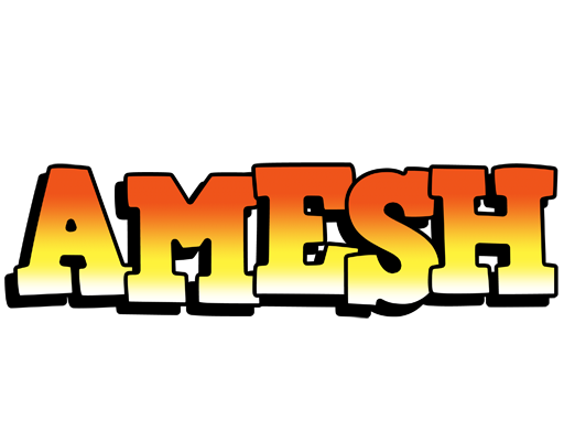 Amesh sunset logo