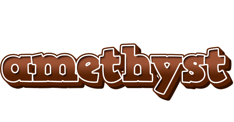 Amethyst brownie logo