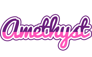 Amethyst cheerful logo