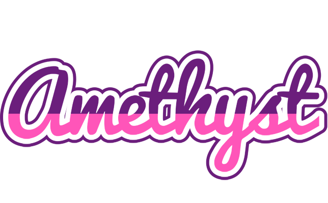 Amethyst cheerful logo