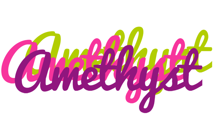 Amethyst flowers logo