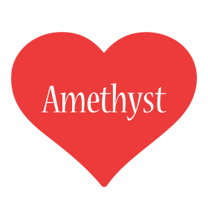 Amethyst love logo