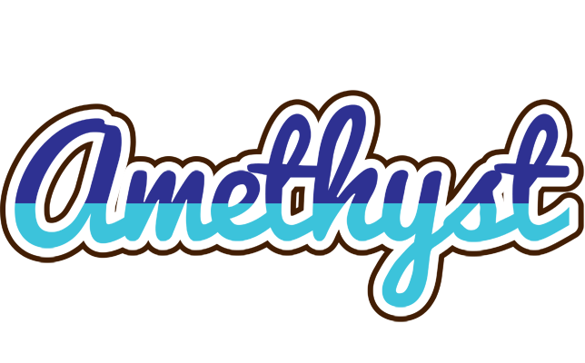 Amethyst raining logo