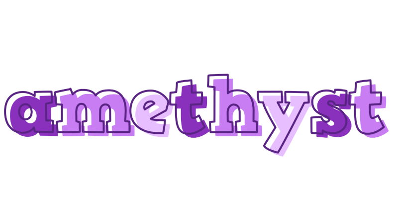 Amethyst sensual logo
