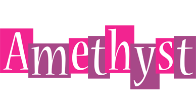 Amethyst whine logo