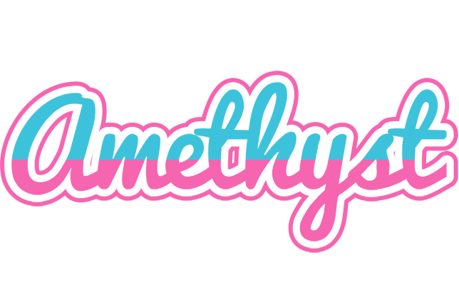 Amethyst woman logo