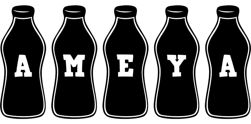 Ameya bottle logo