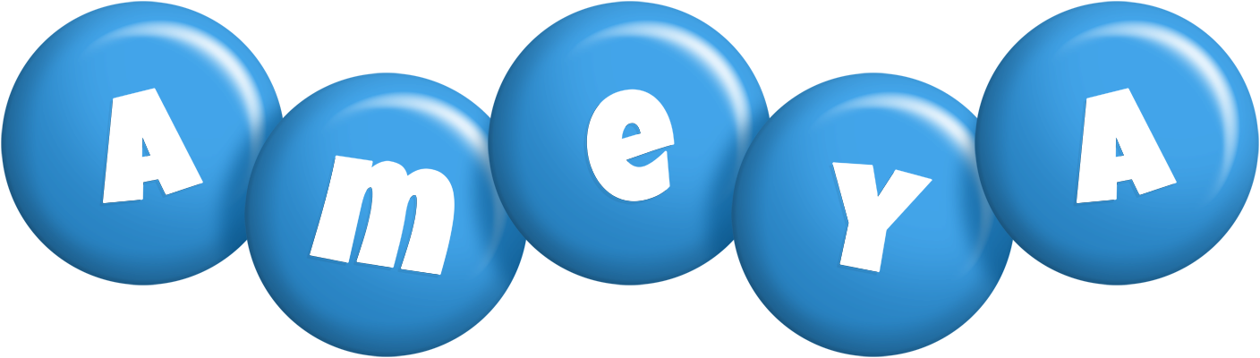 Ameya candy-blue logo