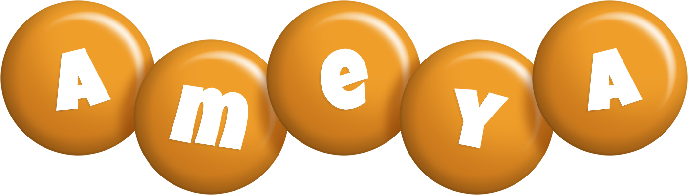 Ameya candy-orange logo