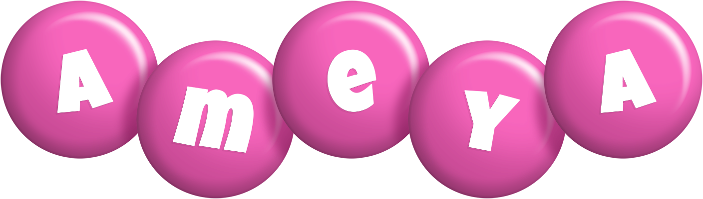 Ameya candy-pink logo