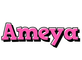 Ameya girlish logo