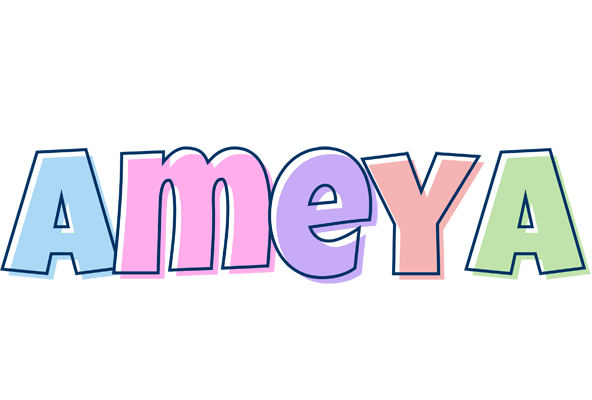 Ameya pastel logo