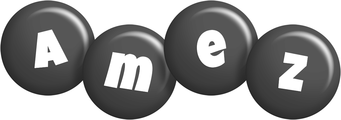 Amez candy-black logo