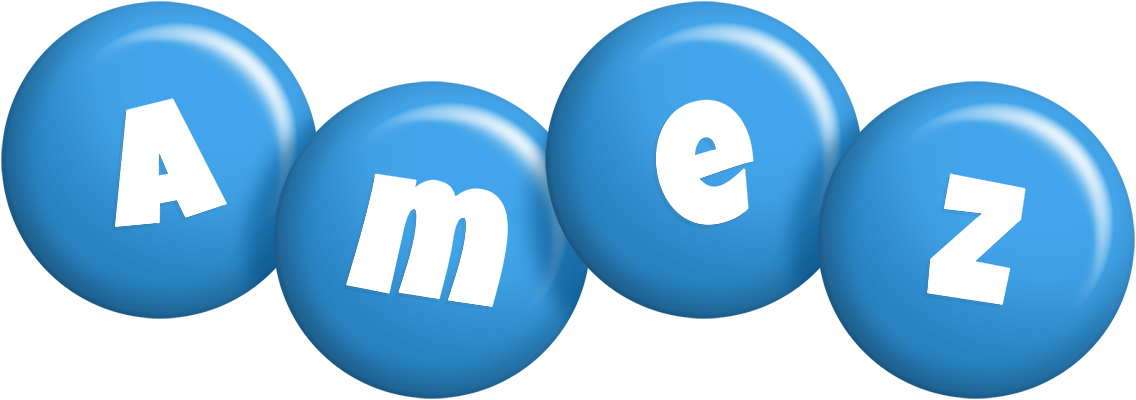 Amez candy-blue logo