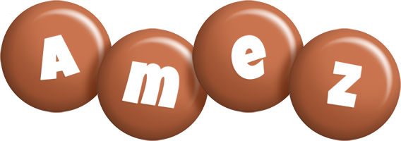 Amez candy-brown logo