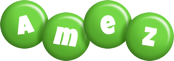 Amez candy-green logo