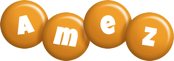 Amez candy-orange logo