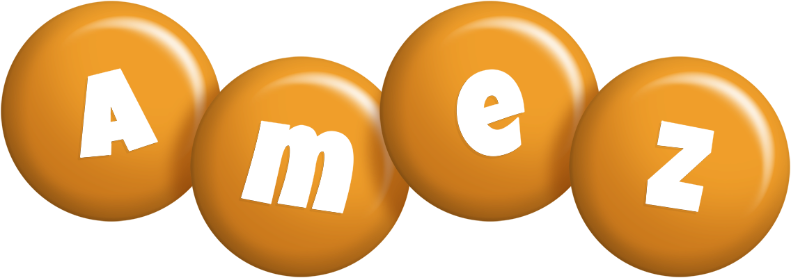 Amez candy-orange logo