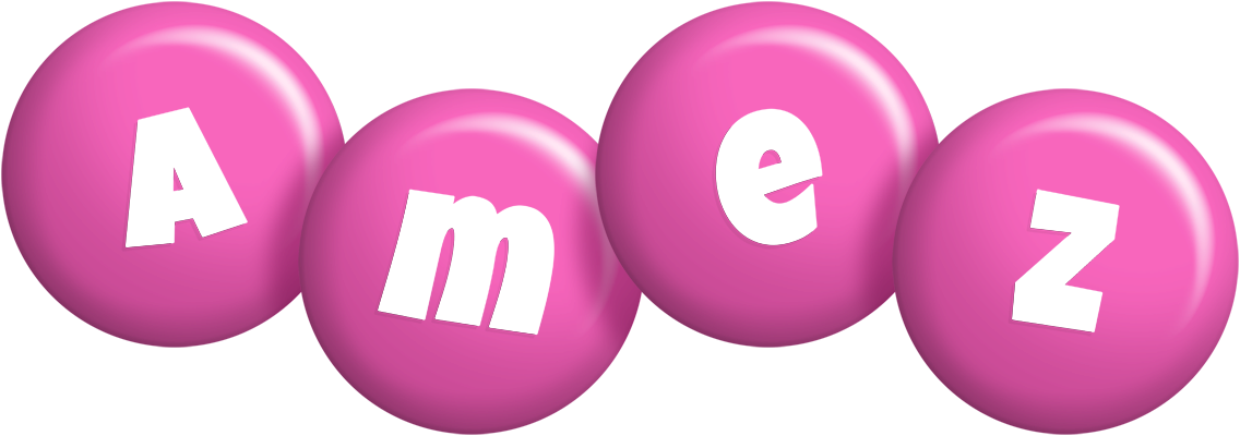 Amez candy-pink logo