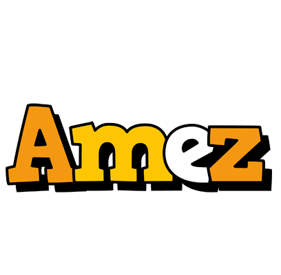 Amez cartoon logo