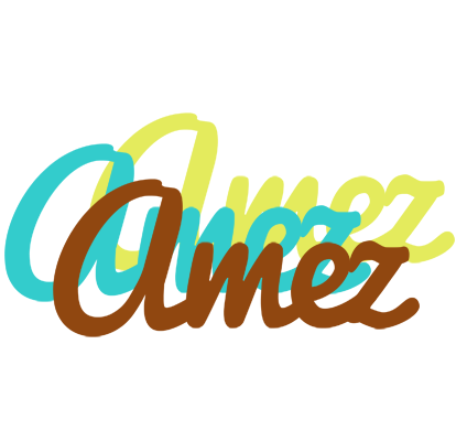 Amez cupcake logo