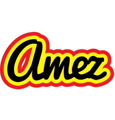 Amez flaming logo