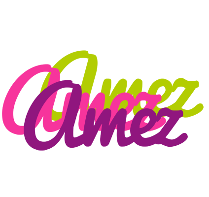 Amez flowers logo