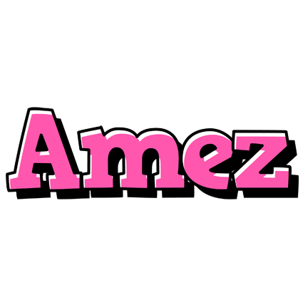 Amez girlish logo