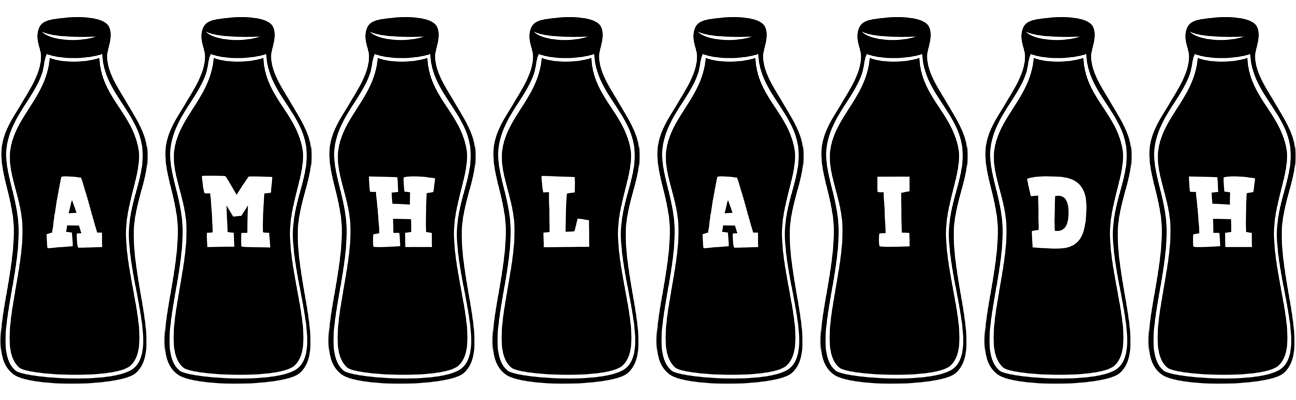 Amhlaidh bottle logo