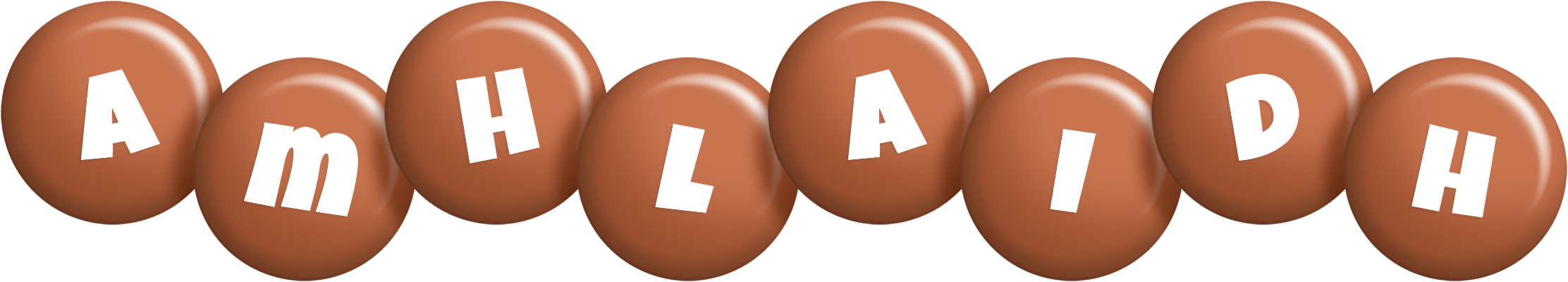 Amhlaidh candy-brown logo