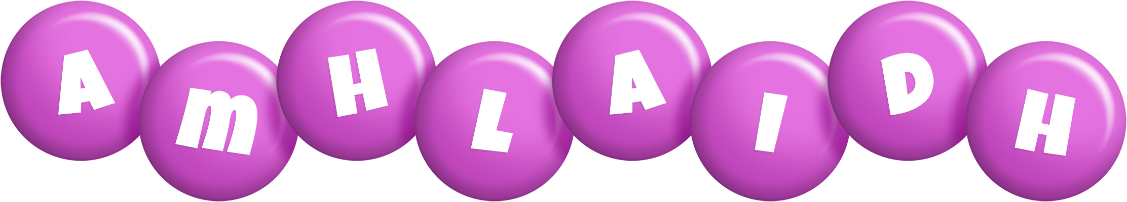 Amhlaidh candy-purple logo