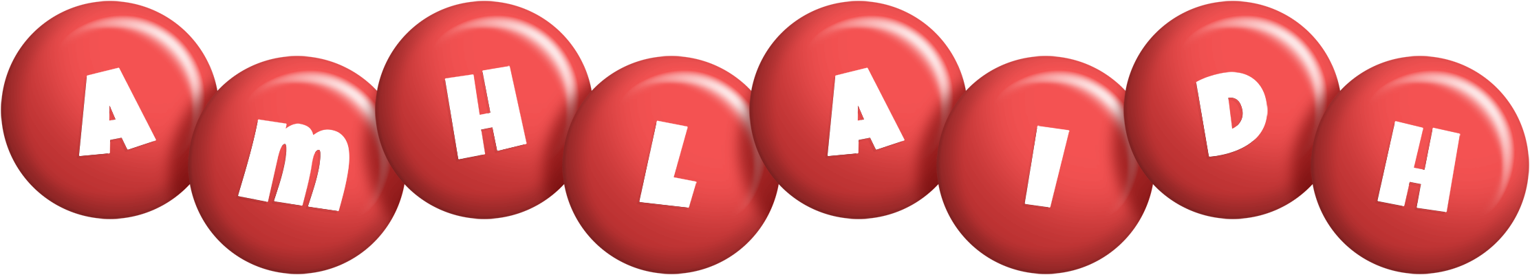 Amhlaidh candy-red logo