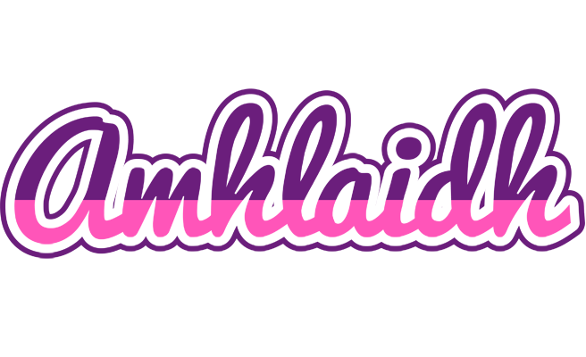 Amhlaidh cheerful logo