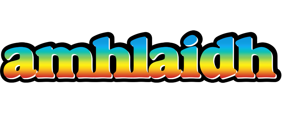 Amhlaidh color logo