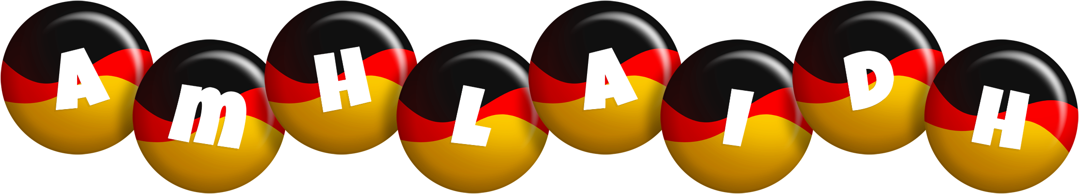 Amhlaidh german logo