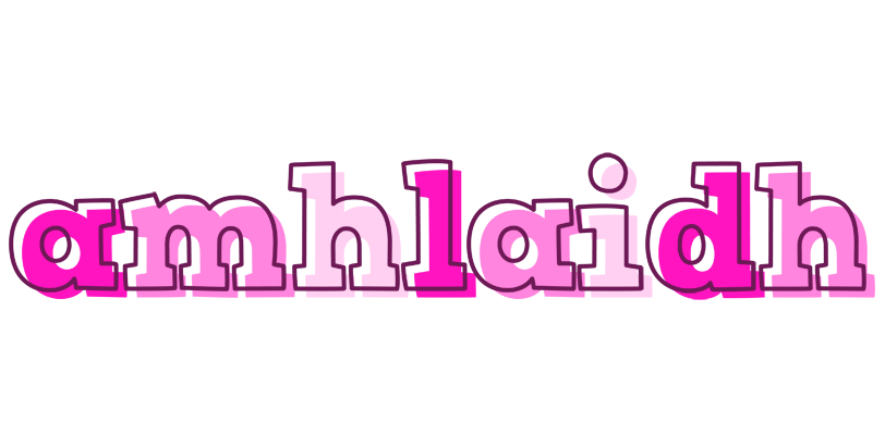 Amhlaidh hello logo